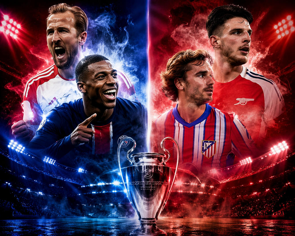 مواجهات نارية في نصف نهائي دوري الأبطال