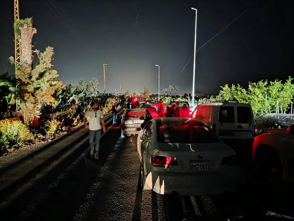 احتفالات في لبنان عقب إعلان وقف اطلاق النار