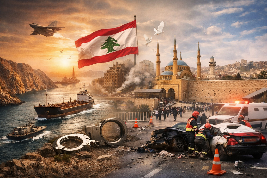 انفراجة في هرمز وهدنة في لبنان وتخفيف قيود الطوارئ وضحيتان بحوادث طرق 