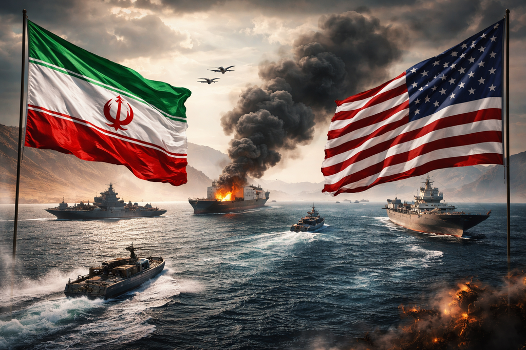 طهران تلوّح بتعليق المفاوضات مع واشنطن بسبب مضيق هرمز