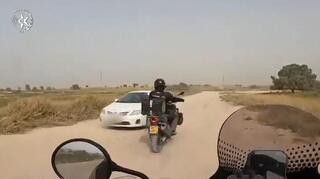 طفل (11 عامًا) يقود مركبة برفقة أربعة أطفال في النقب