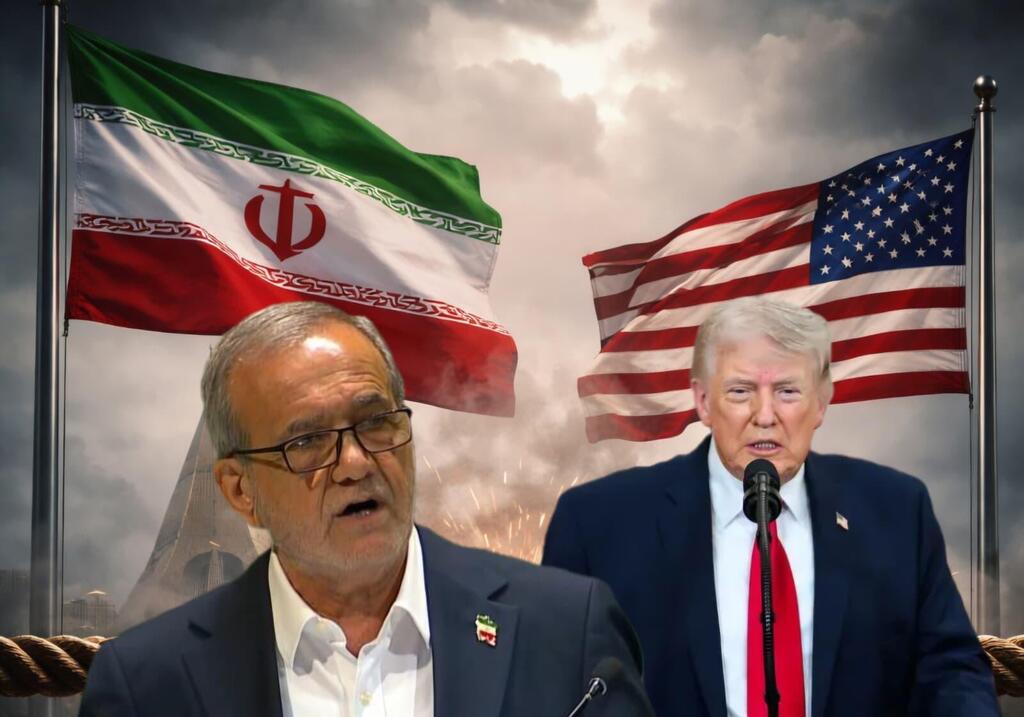 ترامب وبزشكيان - طهران واشنطن