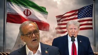 ترامب وبزشكيان - طهران واشنطن