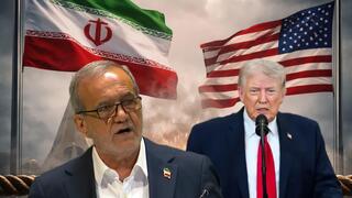 ترامب وبزشكيان - طهران واشنطن