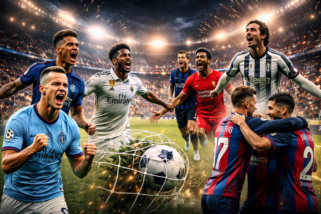 أبرز نتائج ليلة كروية مشتعلة في ملاعب أوروبا