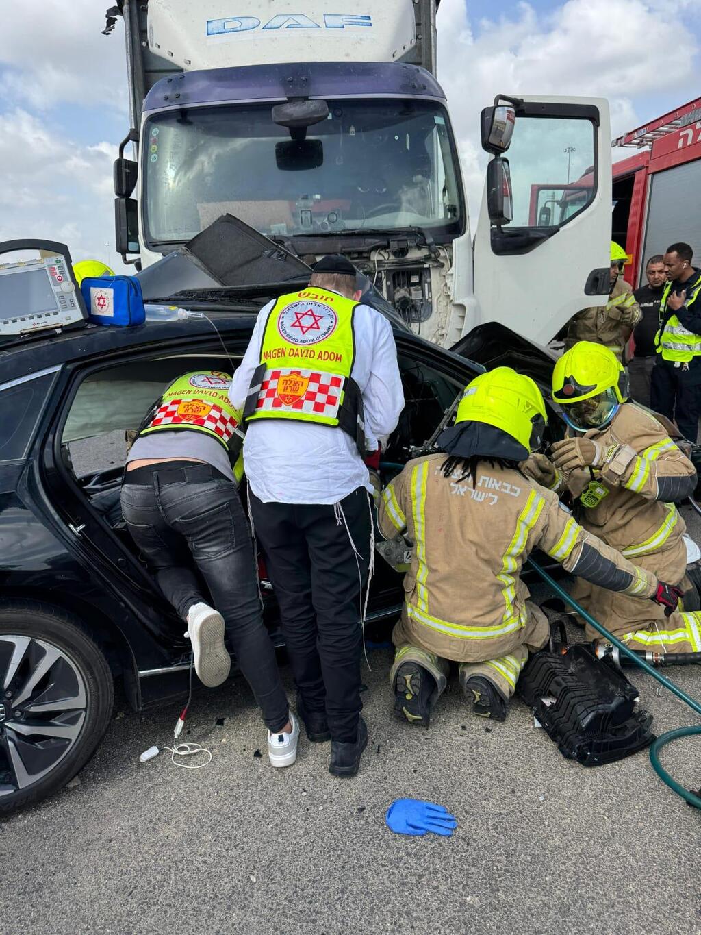 مصرع شاب بحادث على شارع 57 قرب مفرق نيتساني عوز