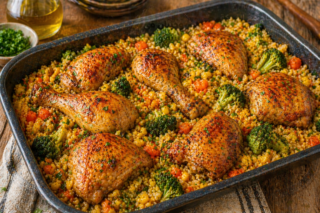 وجبتان في صينية واحدة