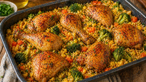 وجبتان في صينية واحدة