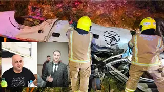 مصرع أيمن حداد ومحمود جابر من القدس في حادث سير مروّع على شارع 60