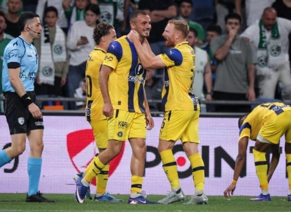 مكابي تل أبيب يفوز 3-1 على مكابي حيفا