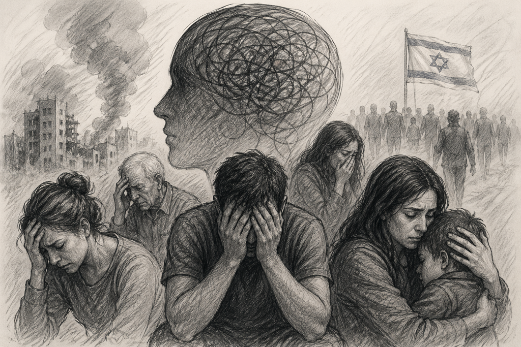 الحرب تفاقم الأزمة النفسية في إسرائيل وملايين يعانون أعراضًا سريرية
