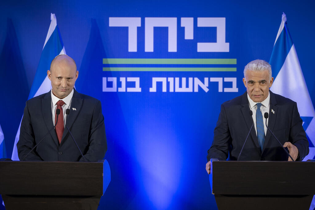 نفتالي بينيت ويائير لبيد