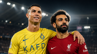 كريستيانو رونالدو ومحمد صلاح