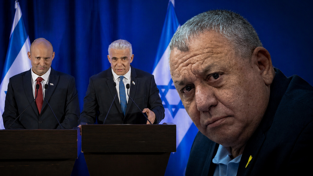 من اليمين: آيزنكوت لابيد وبينيت