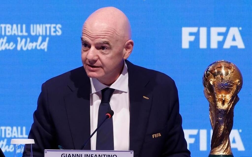 رئيس الفيفا جياني إنفانتينو (الصفحة الرسمية لجياني إنفانتينو) رئيس الفيفا جياني إنفانتينو