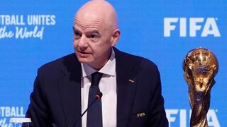 رئيس الفيفا جياني إنفانتينو