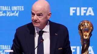 رئيس الفيفا جياني إنفانتينو