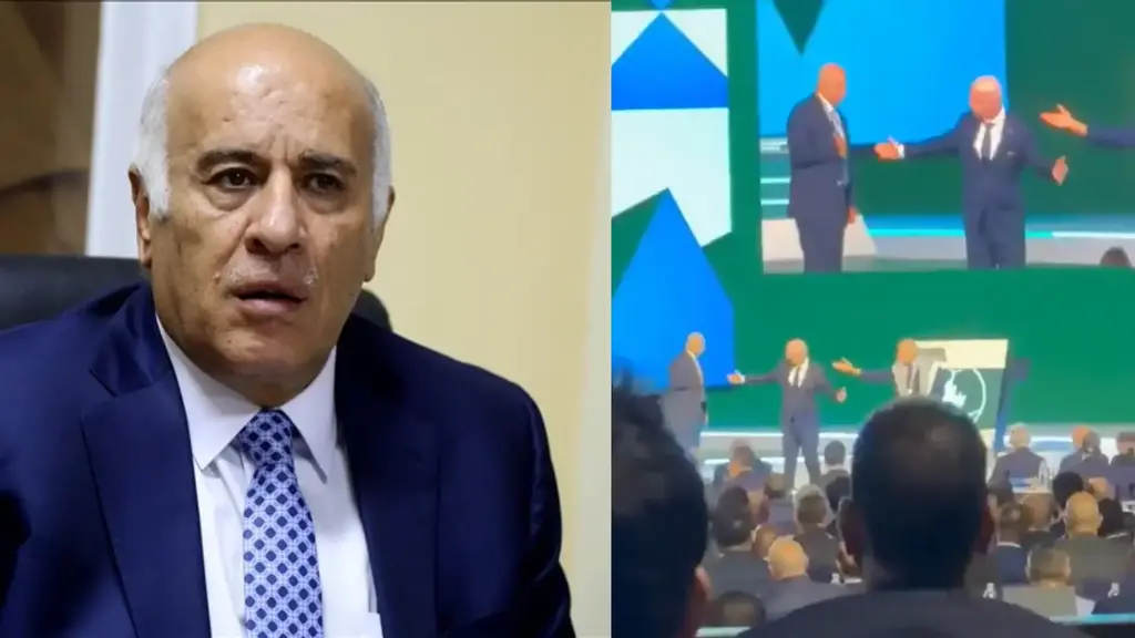 مؤتمر "فيفا": الرجوب يرفض مصافحة نائب رئيس الاتحاد الإسرائيلي