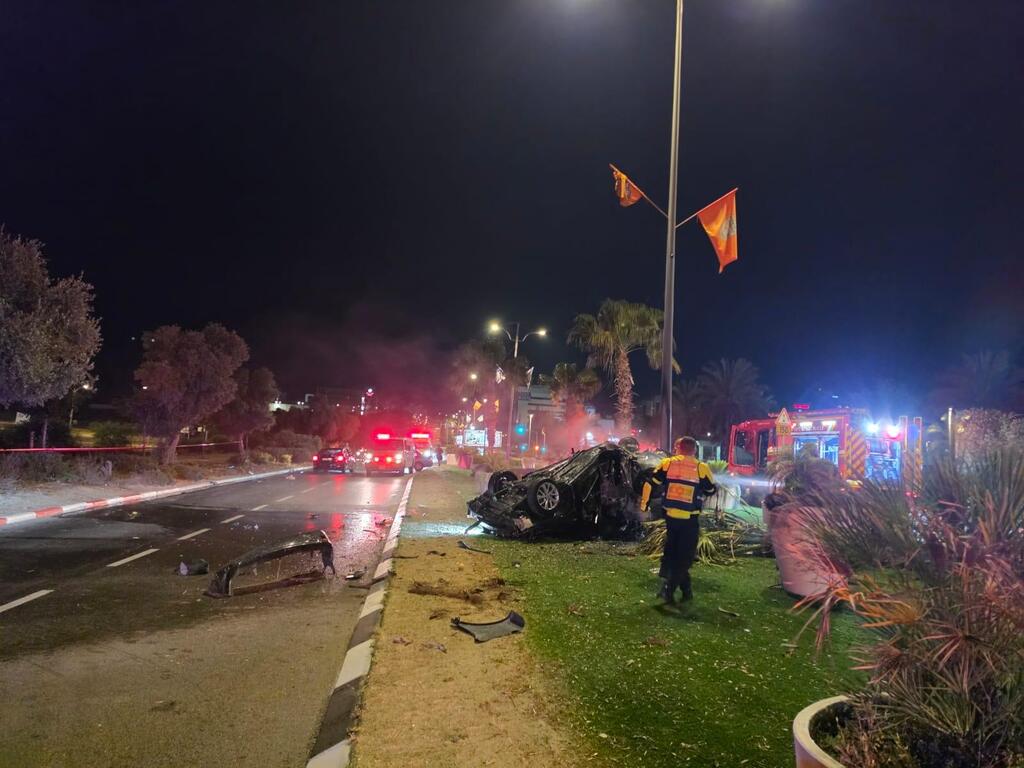 حادث مروع في ريشون ليتسيون