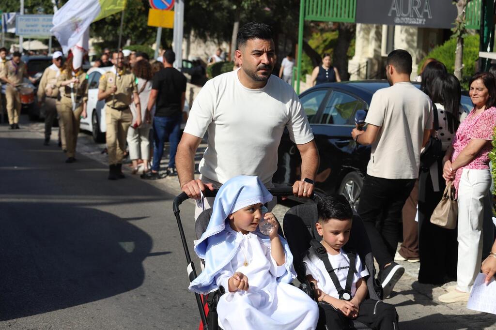حيفا: مسيرة "طلعة العذراء" التاريخية 