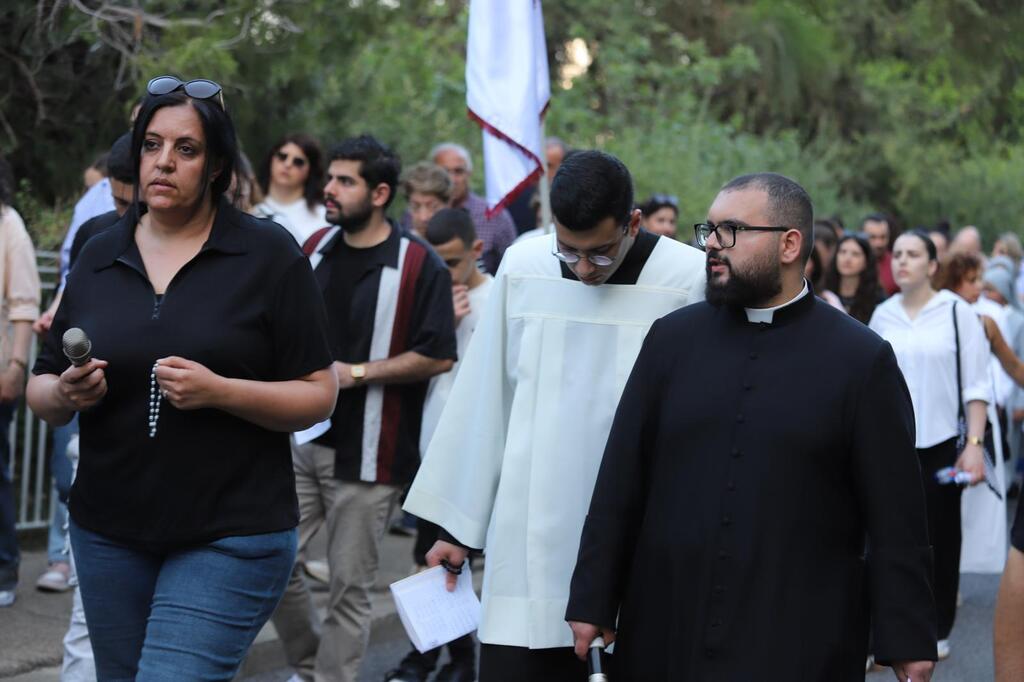حيفا: مسيرة "طلعة العذراء" التاريخية 