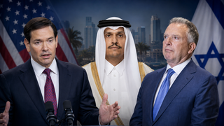 رئيس وزراء قطر يلتقي ويتكوف وروبيو