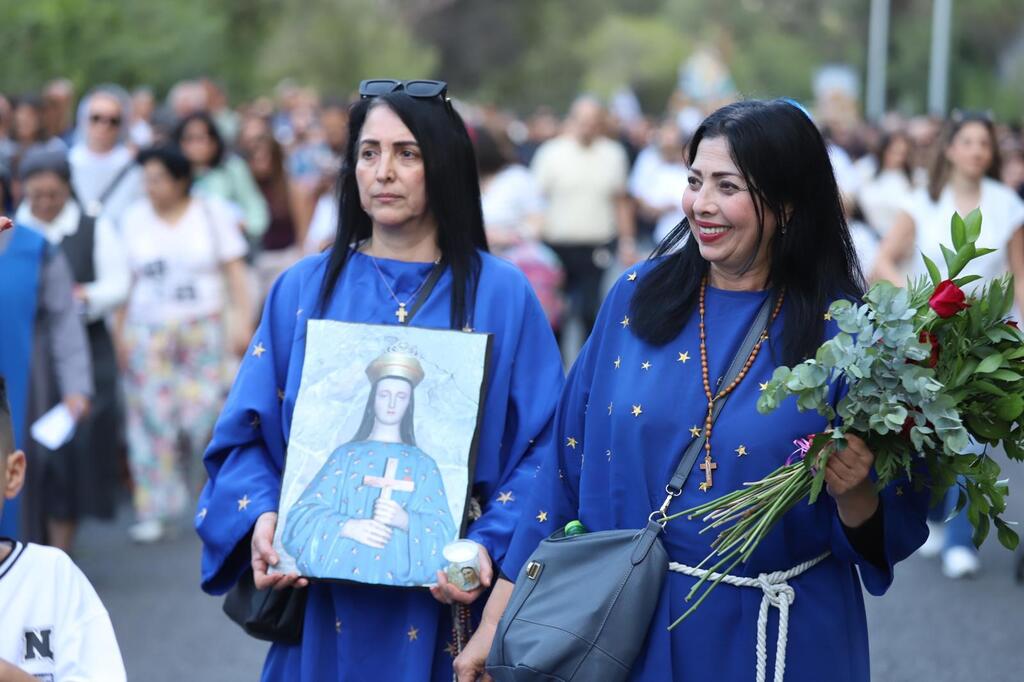 حيفا: مسيرة "طلعة العذراء" التاريخية 