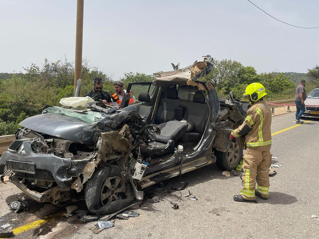 حادث خطير على شارع 85 (اسعاف) حادث خطير على شارع 85