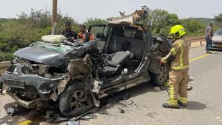 حادث خطير على شارع 85 