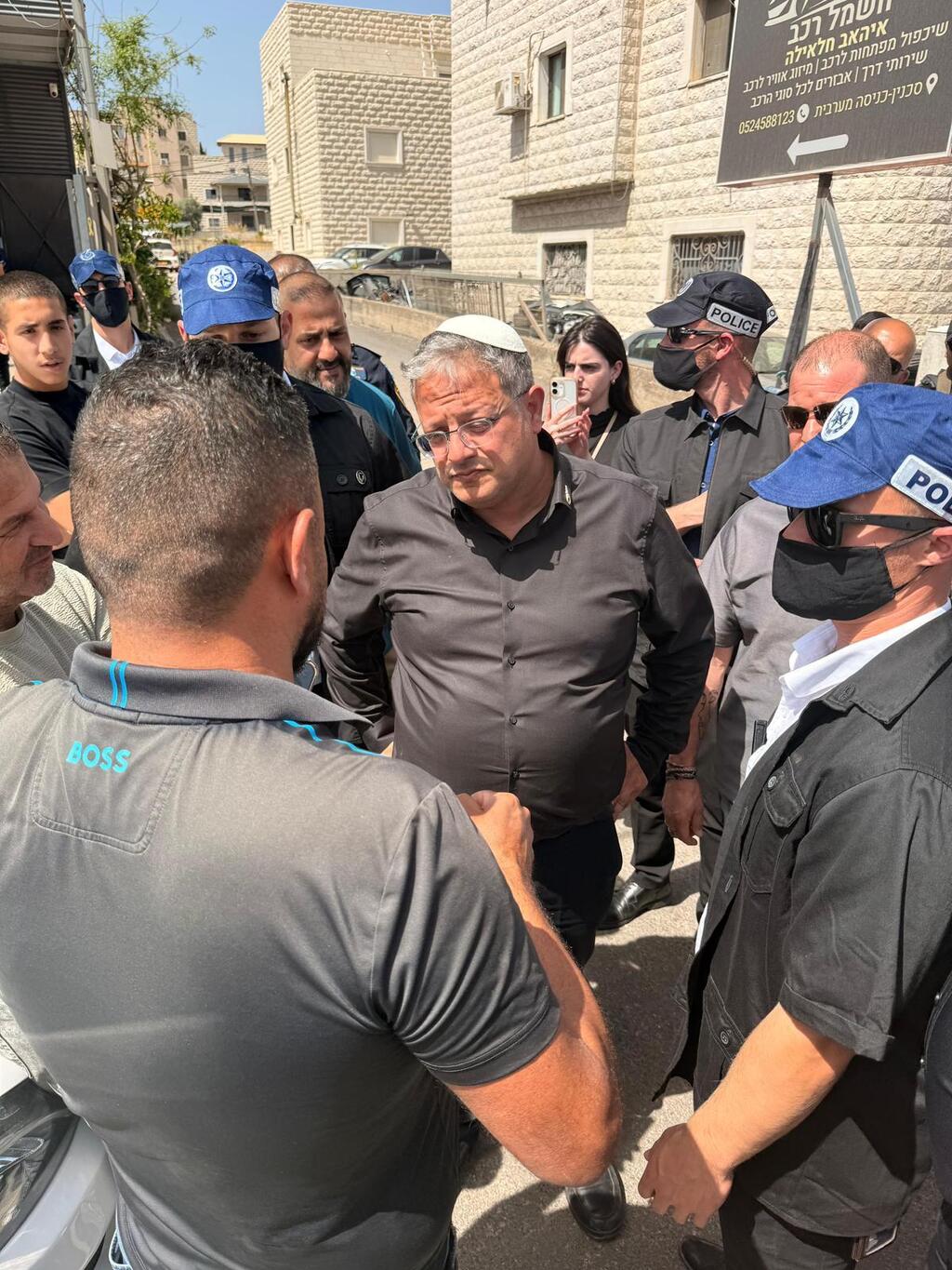  بن غفير في سخنين اليوم الثلاثاء