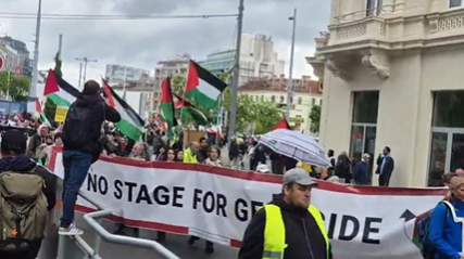 فيينا تحاصر "يوروفيجن" بالهتافات لفلسطين ووفد إسرائيل تحت قيود أمنية مشددة