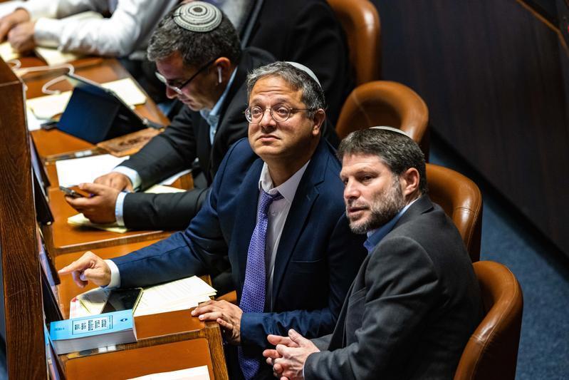 الوزيران بتسلئيل سموتريتش وإيتمار بن غفير