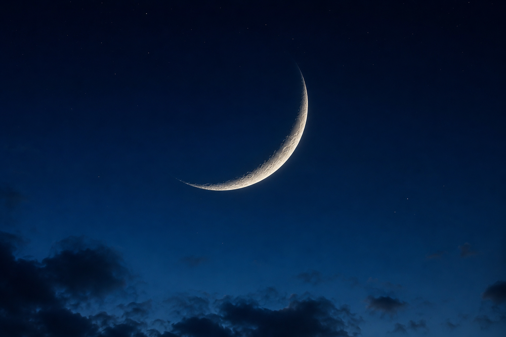ثبوت هلال ذي الحجة والأربعاء أول أيام عيد الأضحى (AI) ثبوت هلال ذي الحجة والأربعاء أول أيام عيد الأضحى