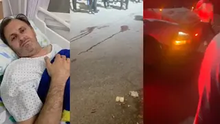 عبيد عبيد القائم بأعمال رئيس مجلس الجديدة المكر بعد إصابته بإطلاق نار
