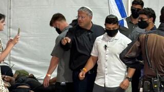 استفزازات بن غفير أمام معتقلي الأسطول تقابلها هتافات: "الحرية لفلسطين"