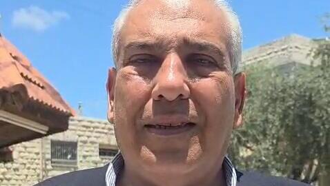 رئيس المجلس المحلي في كفرياسيف عصام شحادة