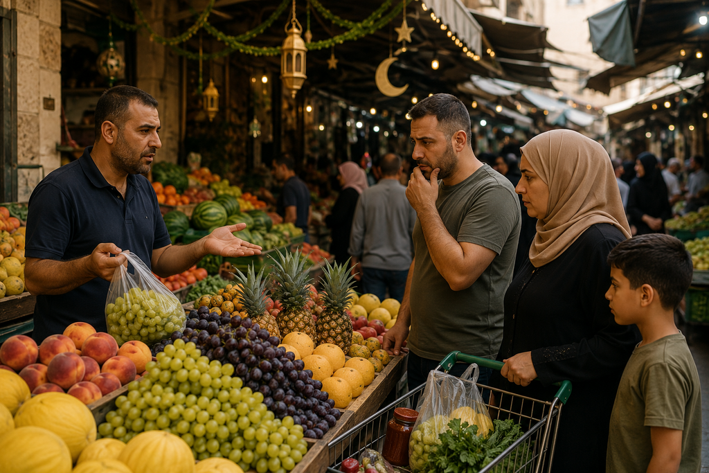 فرحة العيد تحت ضغط الغلاء (chatgpt) فرحة العيد تحت ضغط الغلاء