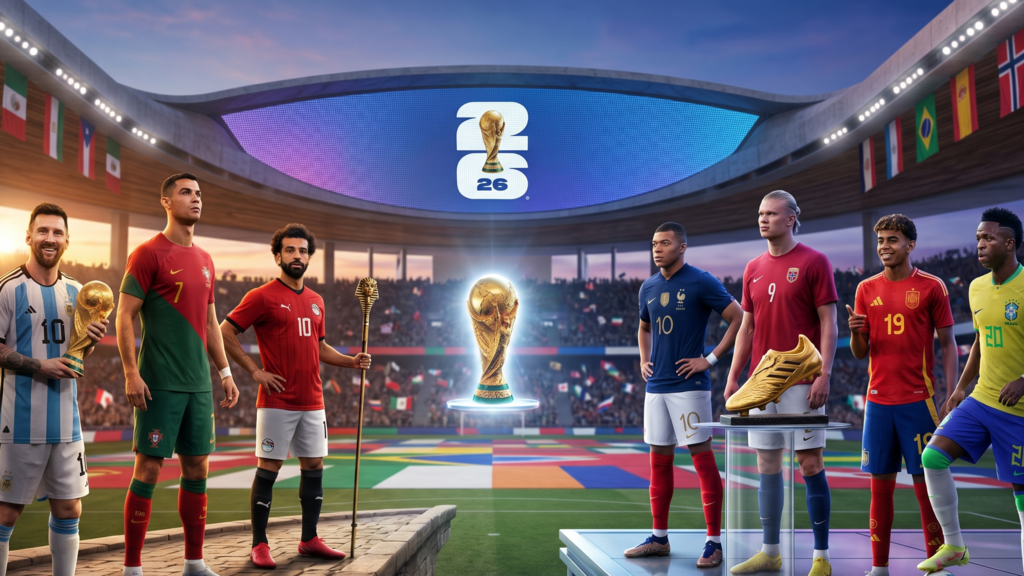 مونديال 2026 يشعل صراع الأجيال بين ميسي ورونالدو ومبابي وصلاح