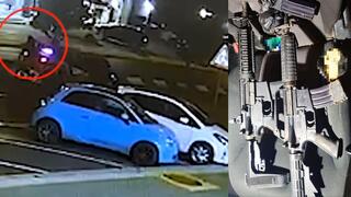 بالفيديو | مطاردة واعتقال مشتبه بإطلاق النار على منزل ومصلحة تجارية في سخنين