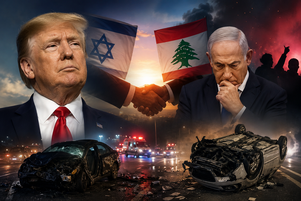 أبرز عناوين الليلة الماضية: ترامب يعلن وقف النار بين إسرائيل وحزب الله (AI) أبرز عناوين الليلة الماضية: ترامب يعلن وقف النار بين إسرائيل وحزب الله