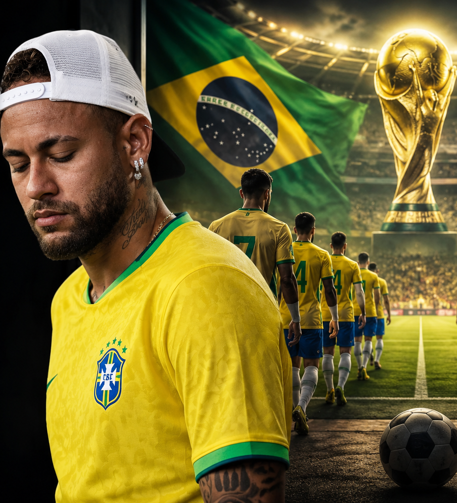 البرازيل تستعد لمواجهة مصر بدون نيمار (AI) البرازيل تستعد لمواجهة مصر بدون نيمار
