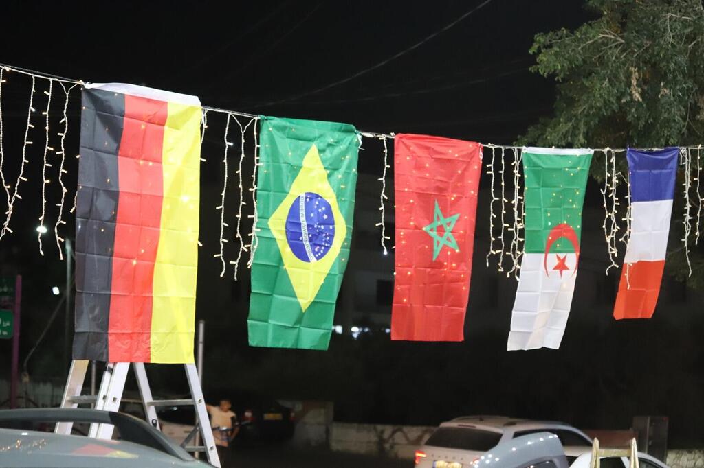 البلدات العربية ترتدي ألوان المونديال (راديو الناس) البلدات العربية ترتدي ألوان المونديال