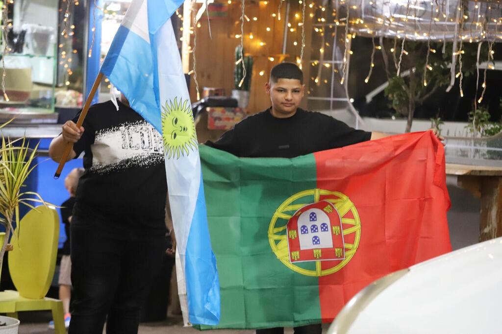 البلدات العربية ترتدي ألوان المونديال (راديو الناس) البلدات العربية ترتدي ألوان المونديال