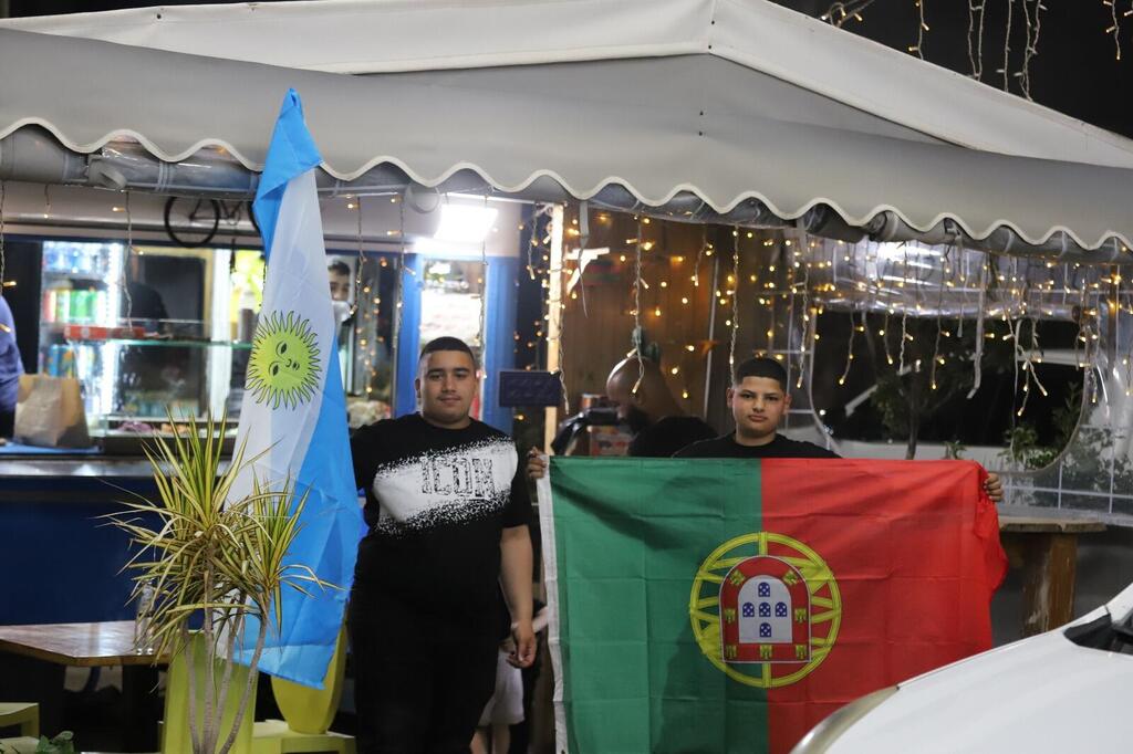 البلدات العربية ترتدي ألوان المونديال (راديو الناس) البلدات العربية ترتدي ألوان المونديال