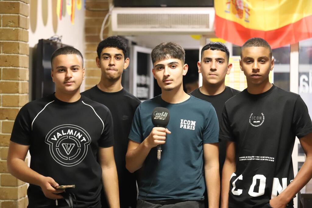 البلدات العربية ترتدي ألوان المونديال (راديو الناس) البلدات العربية ترتدي ألوان المونديال