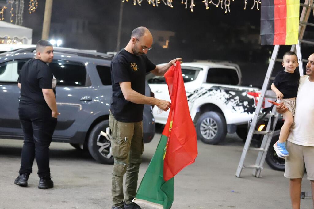 البلدات العربية ترتدي ألوان المونديال (راديو الناس) البلدات العربية ترتدي ألوان المونديال