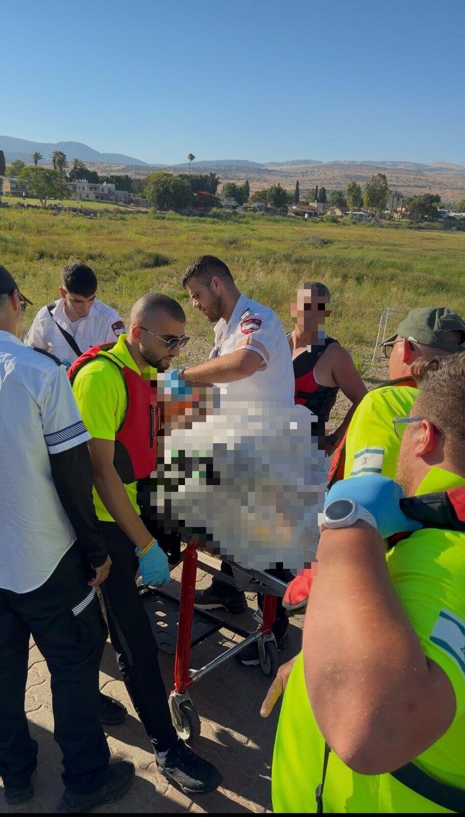 انقلاب قارب في بحيرة طبريا (نجمة داوود الحمراء) انقلاب قارب في بحيرة طبريا