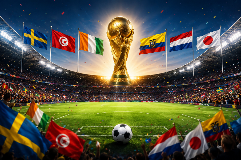 مونديال 2026: السويد تكتسح تونس 5-1.. وديالو يمنح ساحل العاج فوزًا قاتلًا أمام الإكوادور.