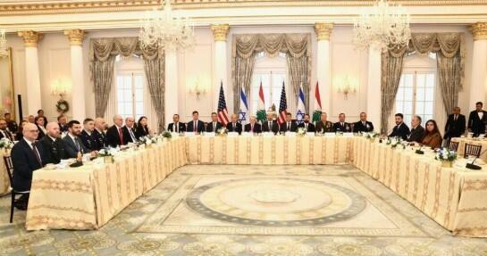 افتتاح الجولة الخامسة من المفاوضات بين إسرائيل ولبنان في واشنطن (מייקל קרס, שגרירות ישראל) افتتاح الجولة الخامسة من المفاوضات بين إسرائيل ولبنان في واشنطن
