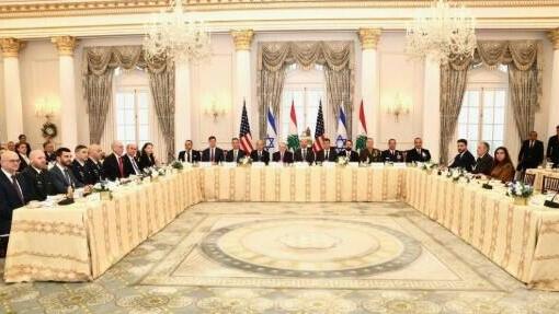 افتتاح الجولة الخامسة من المفاوضات بين إسرائيل ولبنان في واشنطن